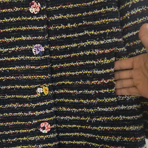 Cabi tweed coat with floral lining - Picture 7 of 14